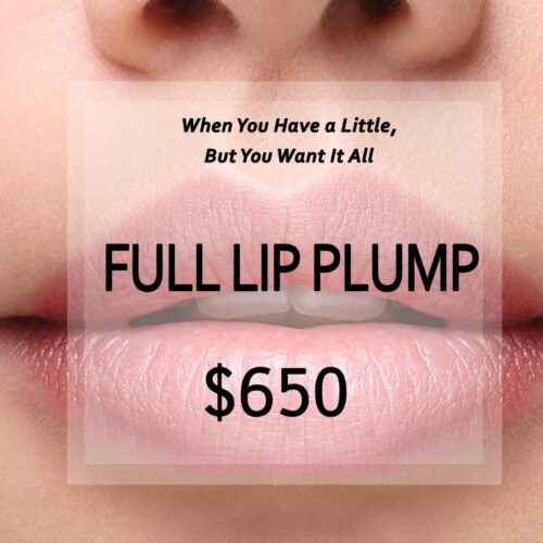 Full Lip Plump service banner | Beauty Lab + Laser in Murray & Riverton, UT