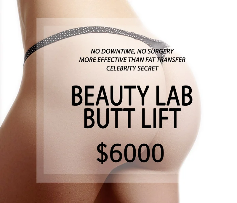 Beauty Lab Butt Lift Treatment Price Template | Beauty Lab + Laser in Murray & Riverton, UT