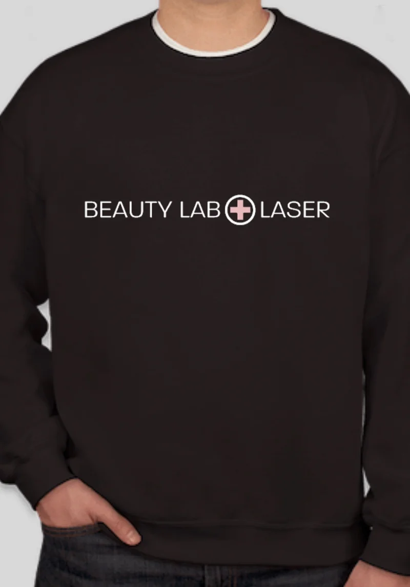 Crew Neck Sweatshirt with Beauty Lab Logo in Murray & Riverton, UT