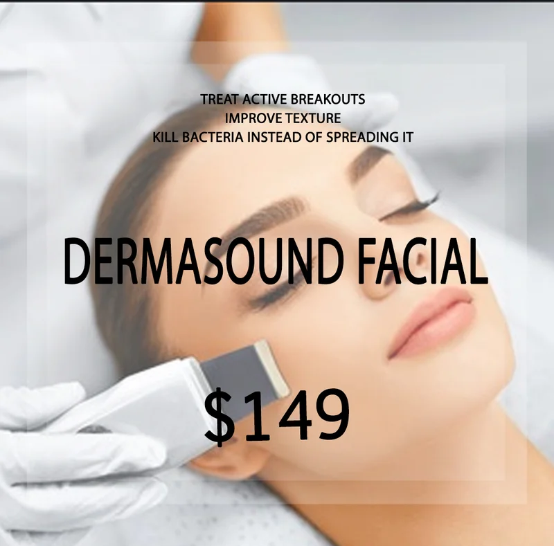 Dermasound Facial Treatment Price Template | Beauty Lab + Laser in Murray & Riverton, UT