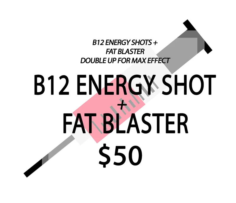 Double Up- B12 + Fat Blaster Shot | Beauty Lab + Laser in Murray & Riverton, UT