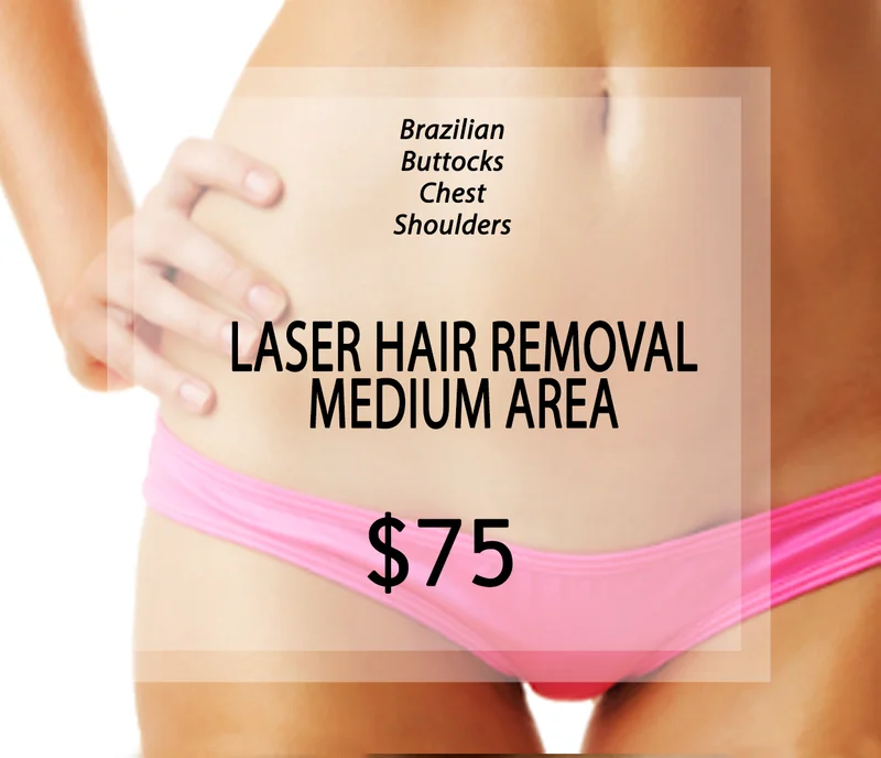 Laser Hair Removal | Medium Area Price Template | Beauty Lab + Laser in Murray & Riverton, UT