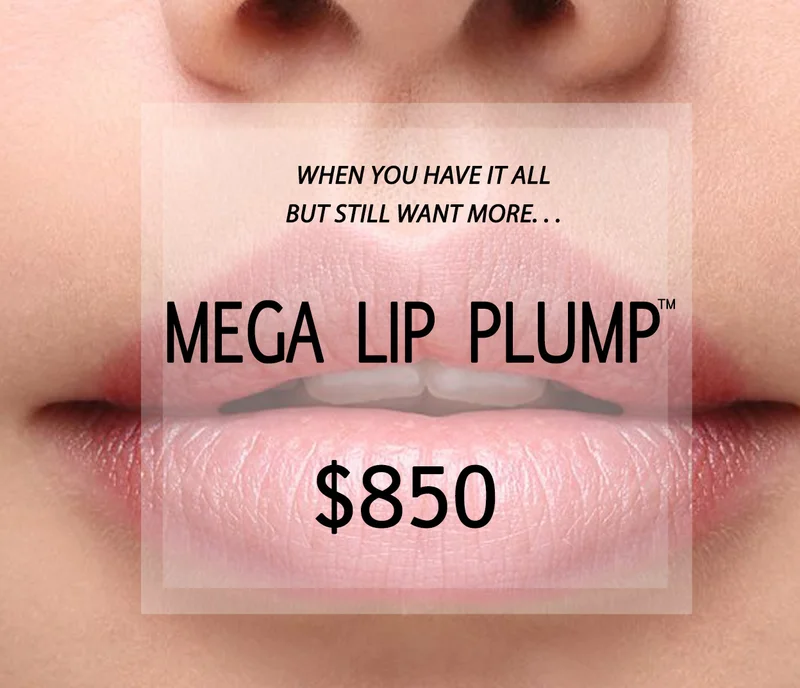 Mega Lip Plump™ Treatment Price Template | Beauty Lab + Laser in Murray & Riverton, UT