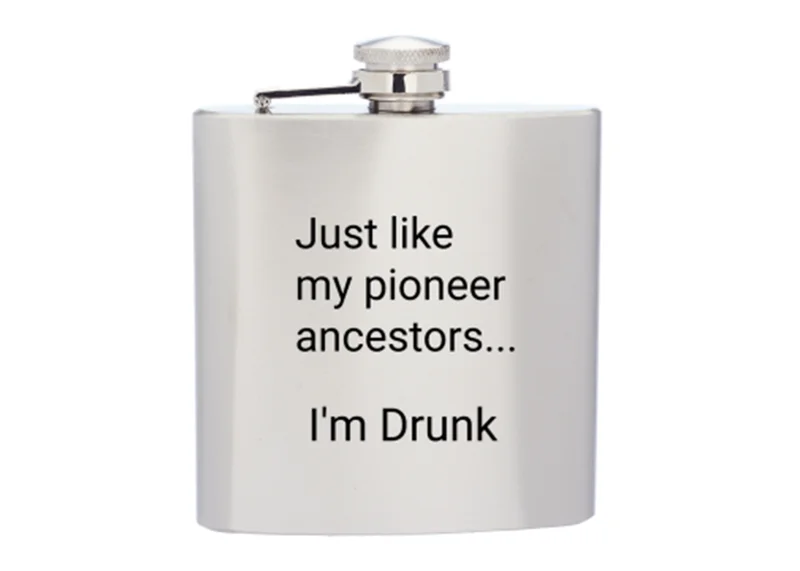 Pioneer Ancestors Flask | Beauty Lab + Laser in Murray & Riverton, UT